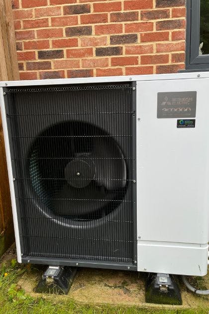 Air Source Heat Pump Installation